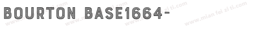 Bourton Base1664字体转换